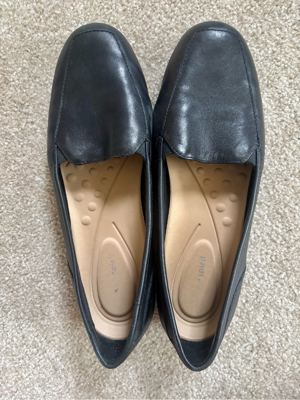 Easy Spirit Women’s Black Slip-On Comfort Loafers Size 8.5 M